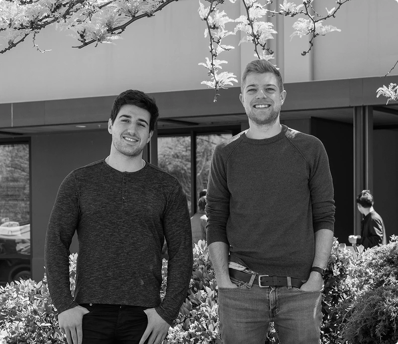 Pirros co-founders Ari Baranian and Peter Johann, both structural engineers by training.